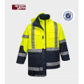 Safety work jacket Hi-Vis reflective jacket security jacket for men workwear